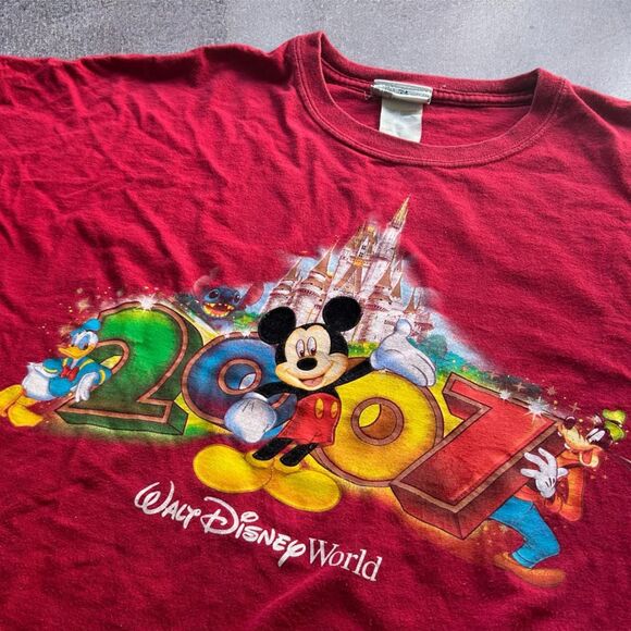 Y2K 2007 Walt Disney World Park T-Shirt - Picture 5 of 6